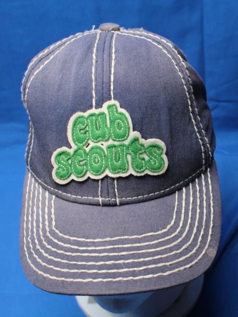 Scouts of America Cub Scouts Embroidered Paw Prints  Hat Cap Youth